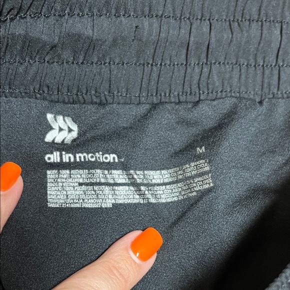 All in Motion Women's Athletic Shorts - Black - Picture 3 of 5